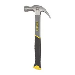 Stanley Fibreglass Claw Hammer 20oz (0.57kg)
