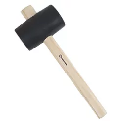 Magnusson Ash Wood Handle Rubber Mallet 24oz (0.68kg)