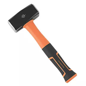 Magnusson Fibreglass-Handled Club Hammer 2 3/4lb (1.2kg) 1 Magnusson Fibreglass-Handled Club Hammer 2 3/4lb (1.2kg)