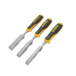 DeWalt Bevel Edge Side Strike Wood Chisel Set