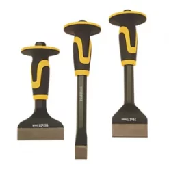 Roughneck Guarded Bolster & Cold Chisel Set