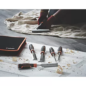 Magnusson Bevel Edge Wood Chisel Set 3 Magnusson Bevel Edge Wood Chisel Set - Image 3