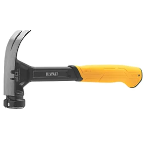 DeWalt XP One-Piece Curved Claw Hammer 20oz (0.62kg) 2 DeWalt XP One-Piece Curved Claw Hammer 20oz (0.62kg) - Image 2
